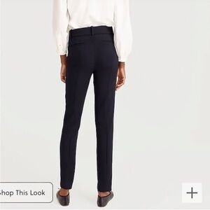 J. Crew  size 12 Black Tailored Pants “Cameron” stretch